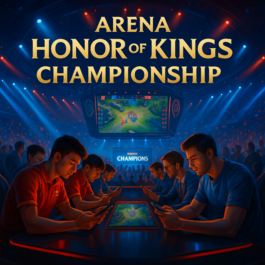 Arena Honor of Kings Championship dengan tim esports Asia dan global