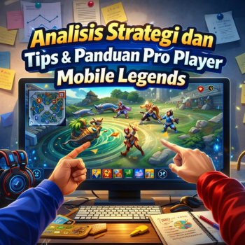Analisis strategi dan tips & panduan pro player mobile legends di layar monitor