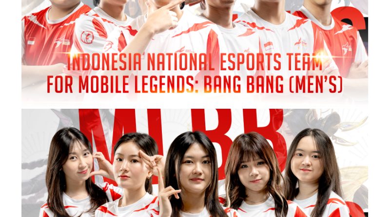 Bakat atlet E-sport Indonesia tim nasional putra dan putri Mobile Legends Bang Bang