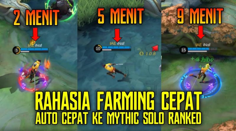 Analisis rahasia farming cepat Mobile Legends untuk solo rank Mythic