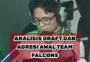 Analisis strategi rotasi dan draf agresi awal Team Falcons Mobile Legends.