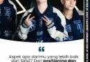 Infografis analisis perbandingan strategi mikro dan makro pro player Mobile Legends.
