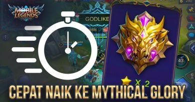 Banner panduan tips & trik cepat naik ke rank Mythical Glory Mobile Legends.
