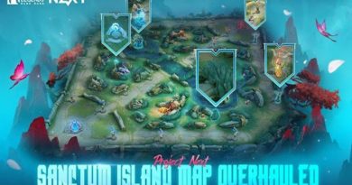 Peta Land of Dawn Sanctum Island dalam panduan game Mobile Legends